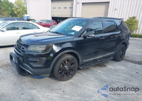 2017 Ford Explorer Limited z USA, uszkodzony, nr VIN 1FM5K8F81HGD24438